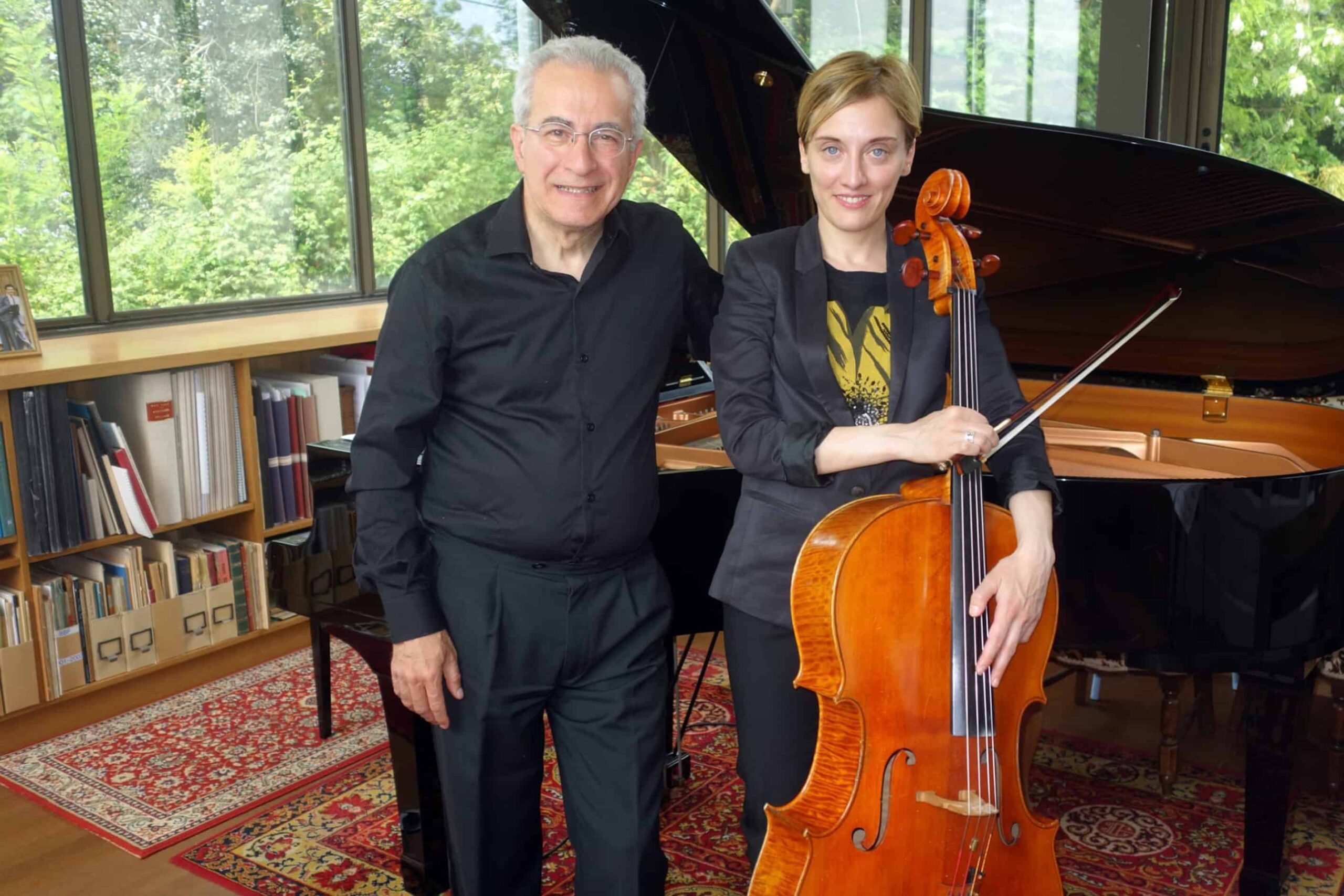 Gwendeline Lumaret and Naji Hakim © Michel Etchelet