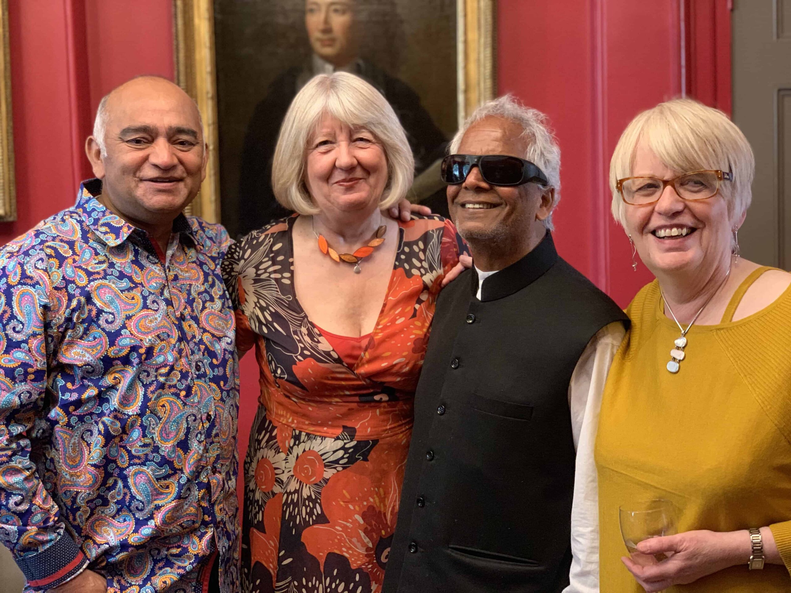 The Roaring Whirl Composer and Performers at the Launch Event